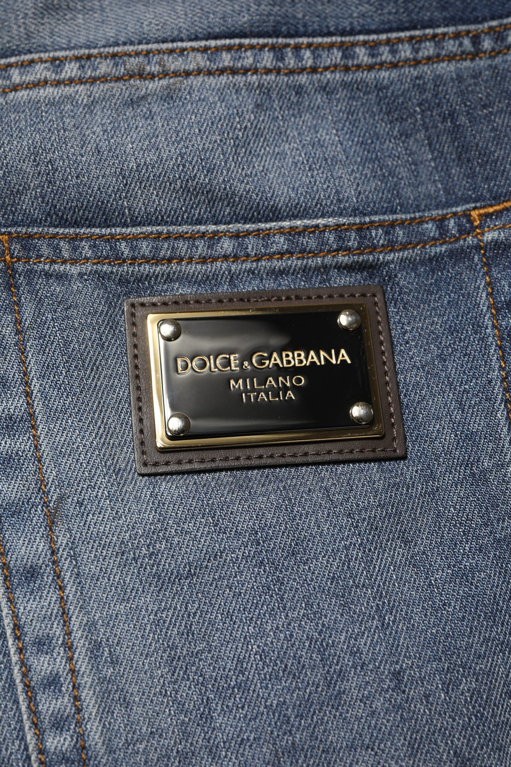 Blue Washed Tattered Cotton Men Jeans
