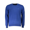 Blue Organic Cotton Men's Sweater