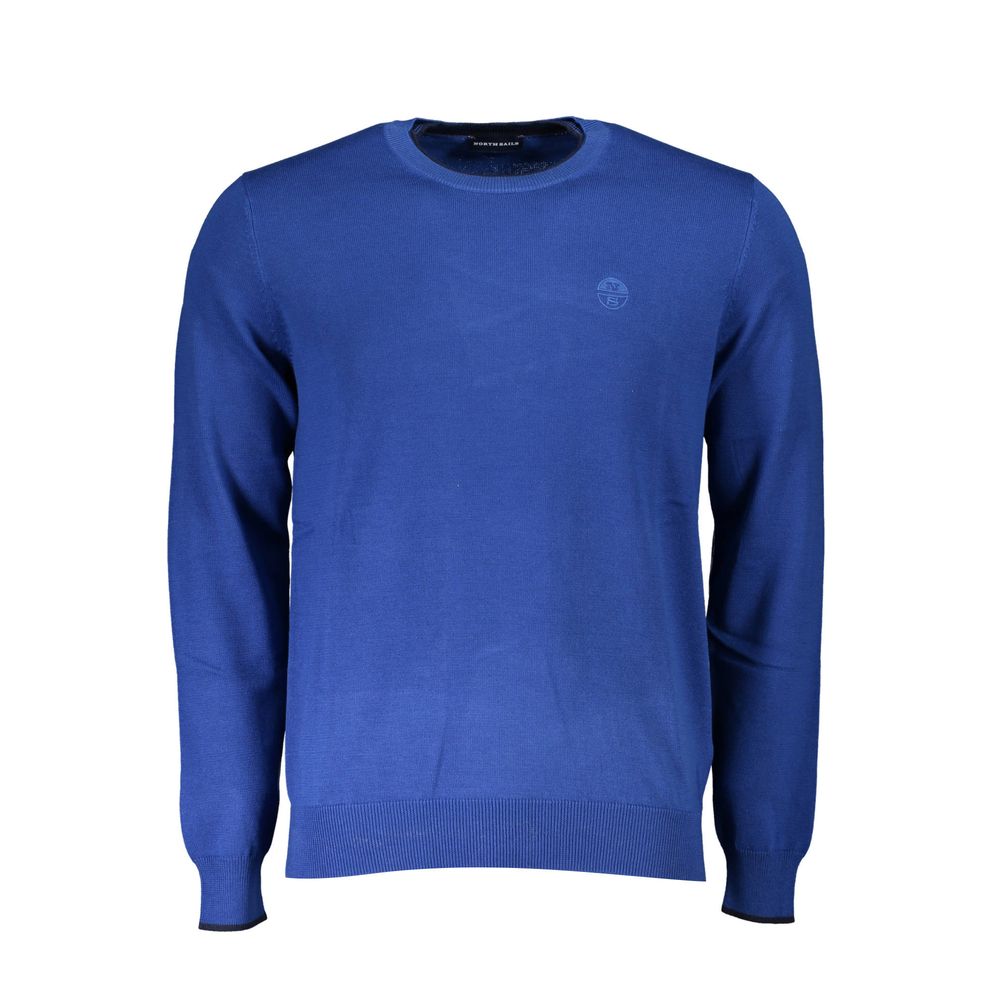 Blue Organic Cotton Men's Sweater