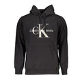 Black Cotton Men Sweatshirt