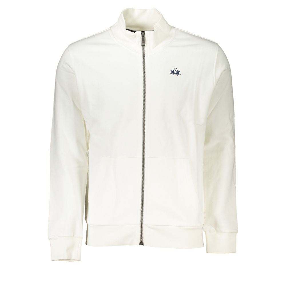 Bianco Cotton Men Sweatshirt