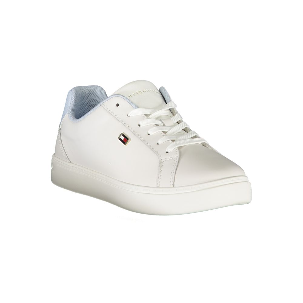 White Leather Women Sneaker