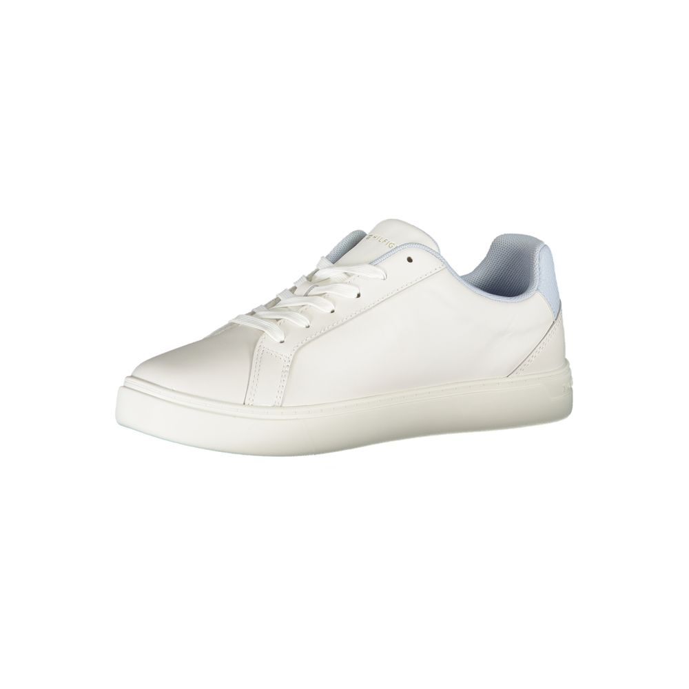 White Leather Women Sneaker