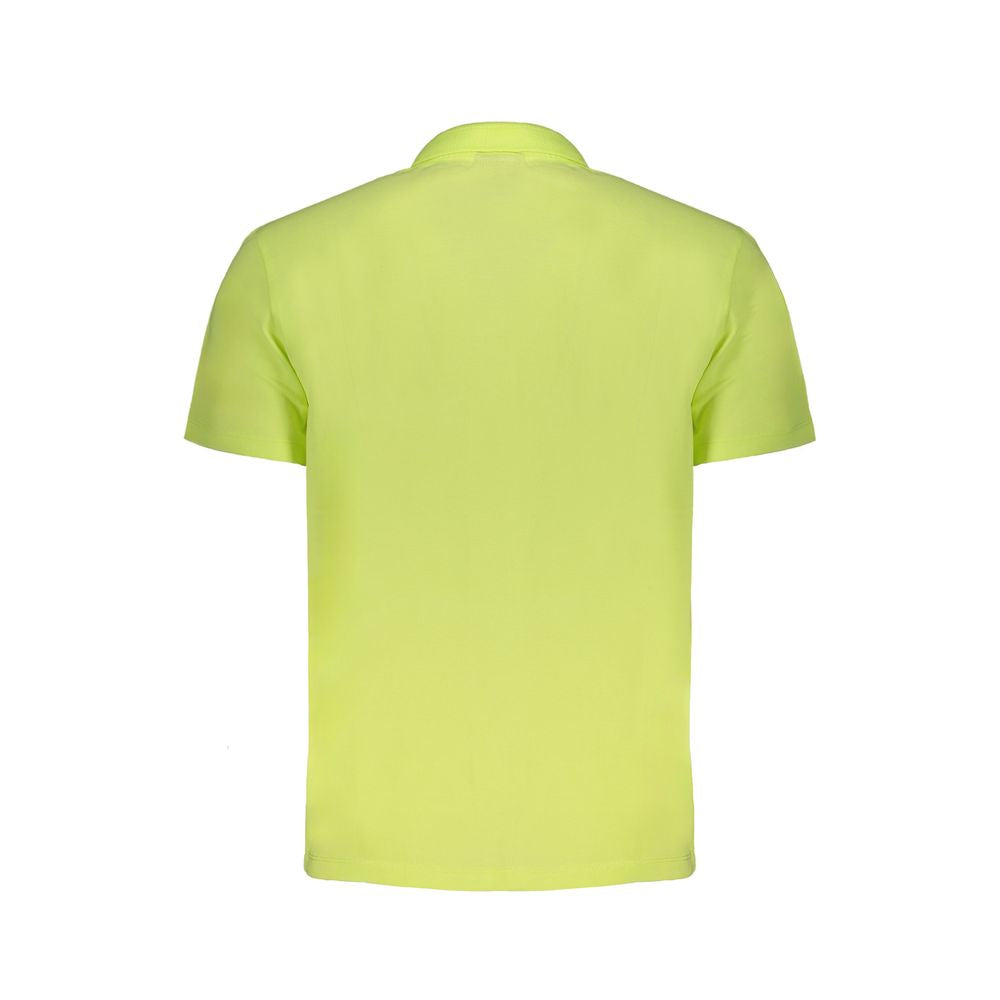 Yellow Cotton Men's Polo Shirt