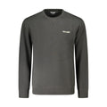 Black Cotton Men's Sweatshirt
