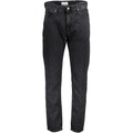 Black Cotton Men Jeans