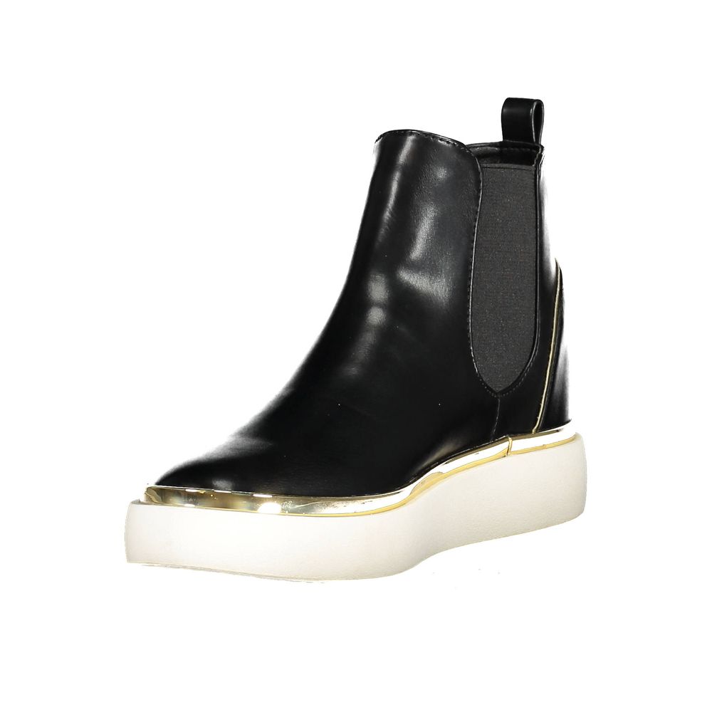 Nero Polyester Women Boot