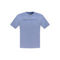 Blu Cotton Men T-Shirt