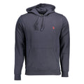 Blue Cotton Men's Sweatshirt