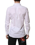 White Cotton Long Sleeves Dress Formal Shirt