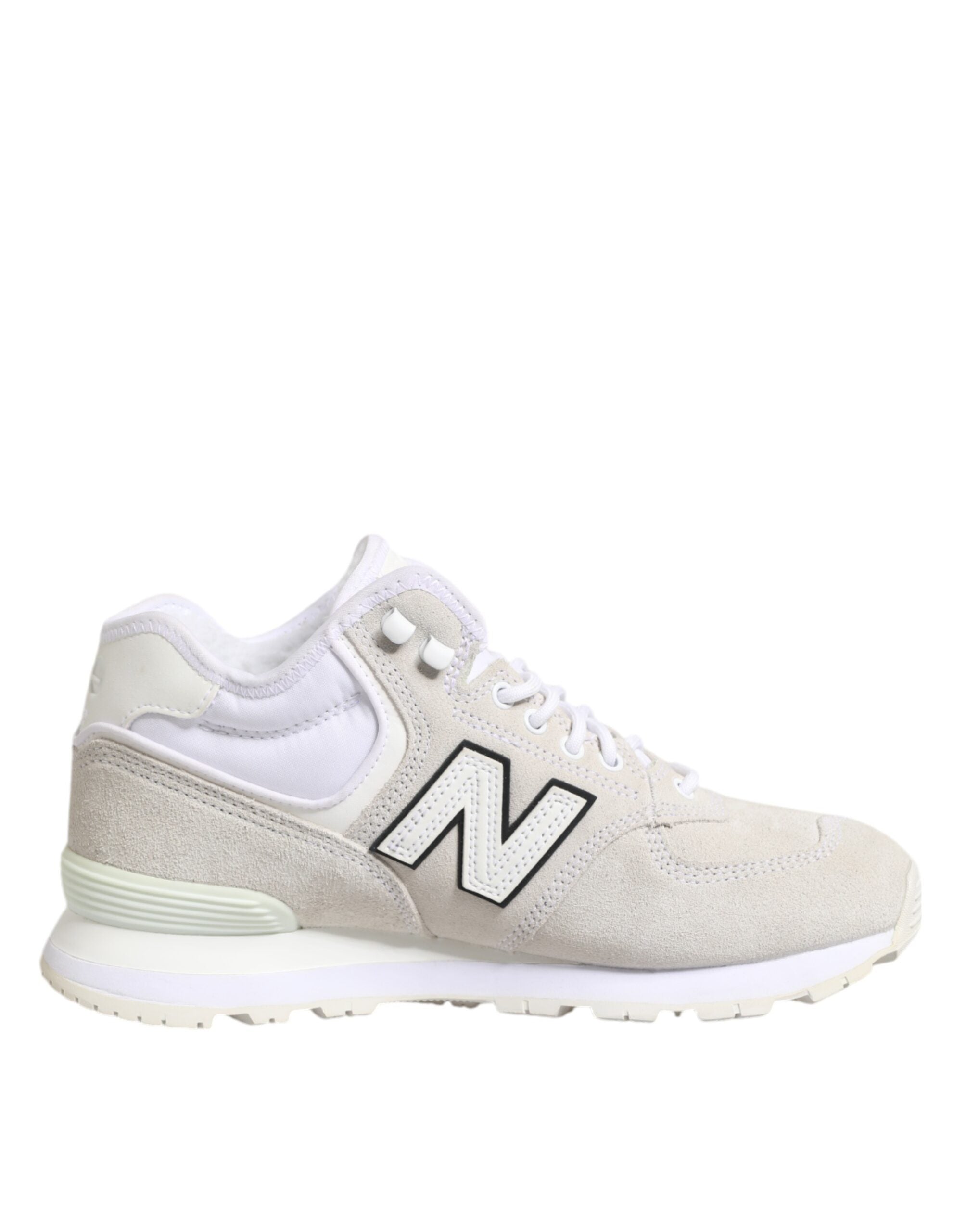 Off White Suede Sneakers Shoes