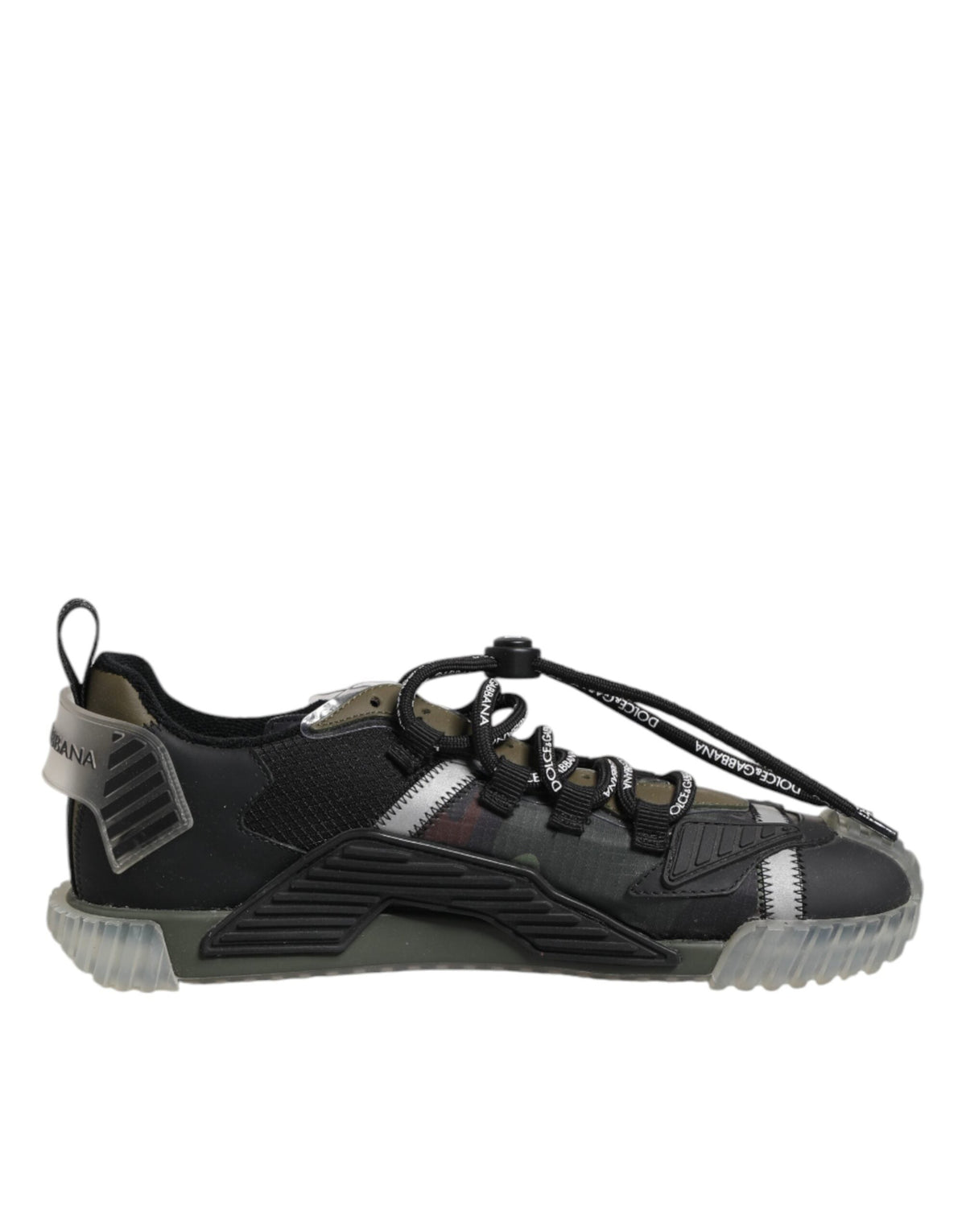 Dolce & Gabbana Multicolor Lace Up Low Top NS1 Sneakers Shoes