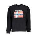 Black Cotton Men's Sweatshirt
