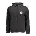 Black Cotton Men's Hoodie