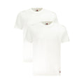White Cotton Men Underwear Shirt