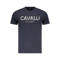 Blu Cotton Men T-Shirt