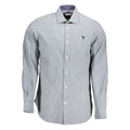 Azzurro Cotton Men's Shirt