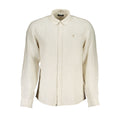 Beige Linen Men's Shirt