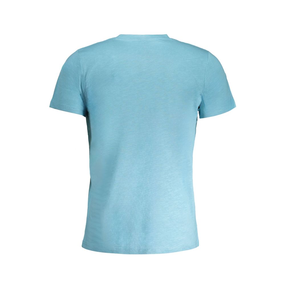 Blu Polyester Men's Swim Boxer