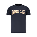 Blue Cotton Men's T-Shirt