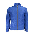 Blu Polyester Men's Jacket