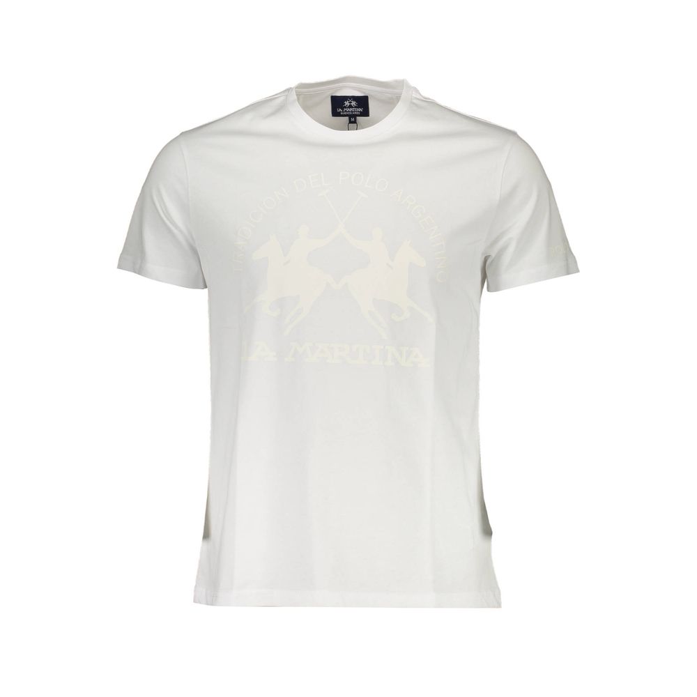 Bianco Cotton Men T-Shirt