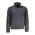 Black Cotton Men's Sweatshirt
