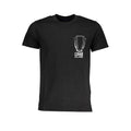 Black Cotton Men T-Shirt