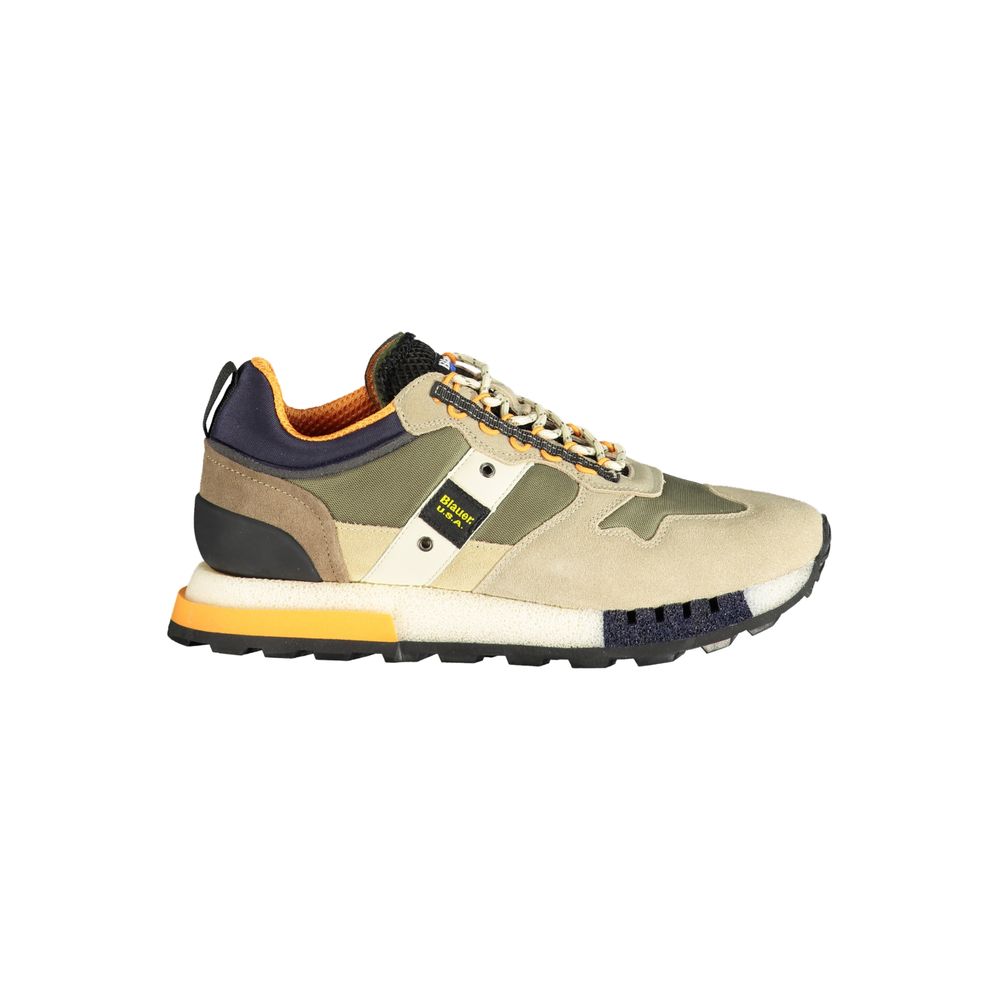 Verde Polyurethane Men Sneaker