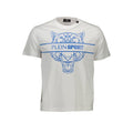 White Cotton Men's T-Shirt