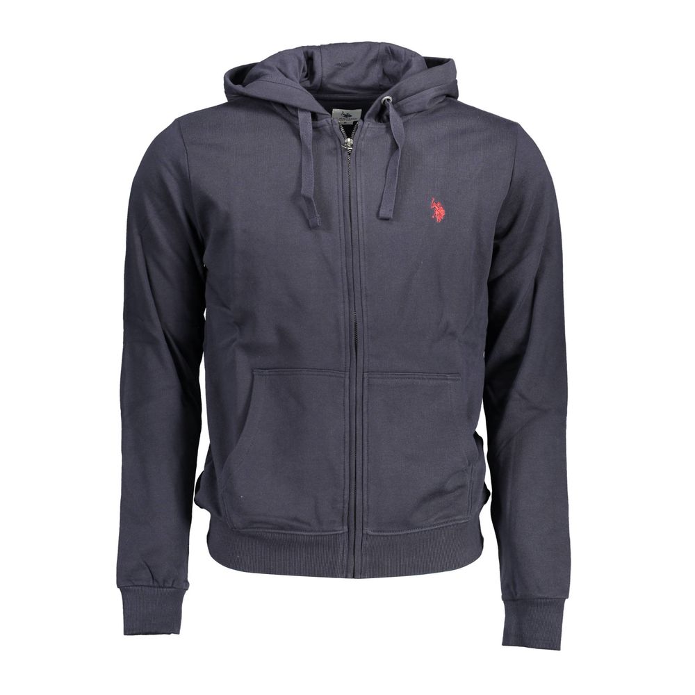 Blue Cotton Men's Sweatshirt