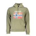 "Verde Cotton Men's Sweatshirt with Hood"