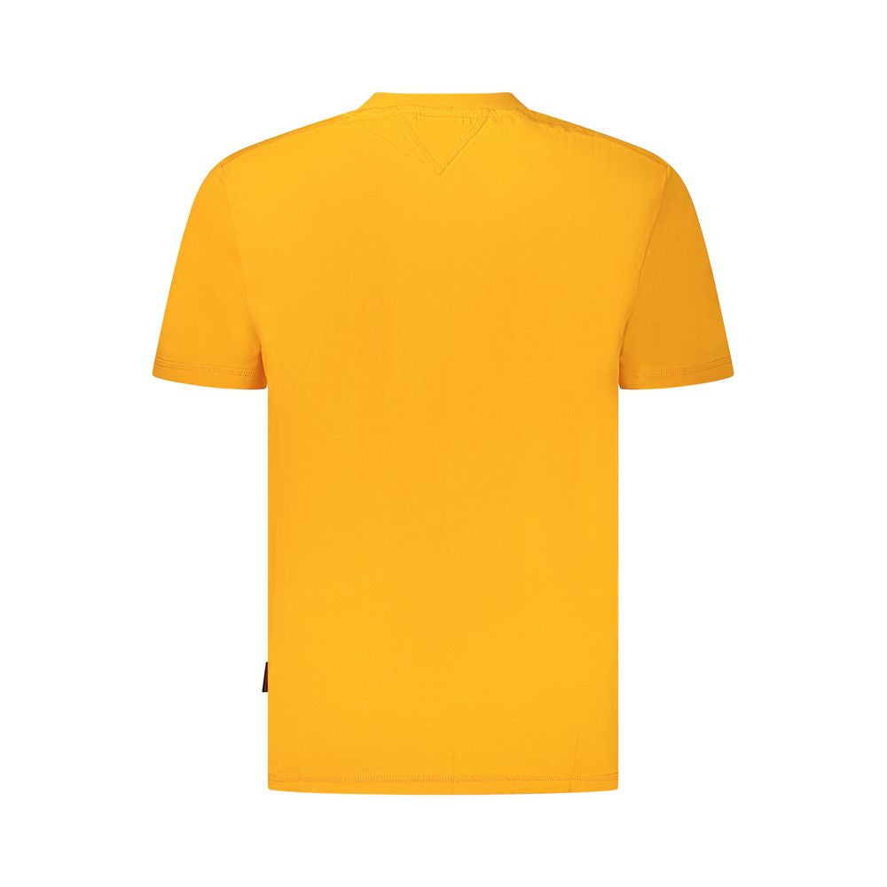 Arancione Cotton Men T-Shirt