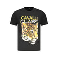 Black Cotton Men T-Shirt