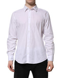 White Cotton STAFF Long Sleeves Dress Shirt