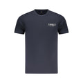 Blu Cotton Men T-Shirt