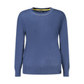 Blue Viscose Women's Sweater