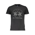 Black Cotton Men's T-Shirt