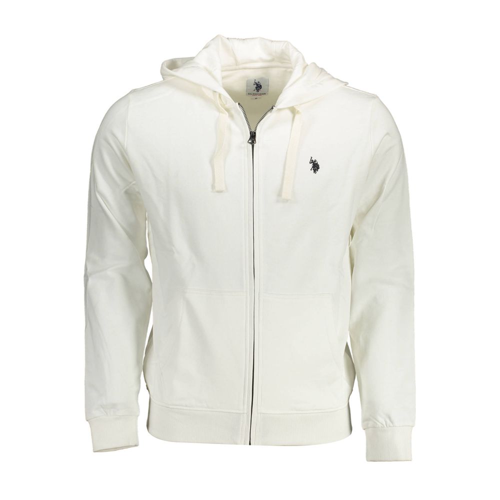 White Cotton Men's Sweatshirt
