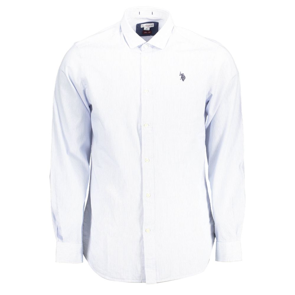 Azzurro Cotton Men's Shirt