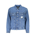 Blu Cotton Men Jacket