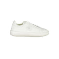 White Polyurethane Men Sneaker