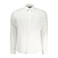 White Cotton Men Shirt