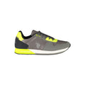 Gray Polyurethane Men's Sneaker