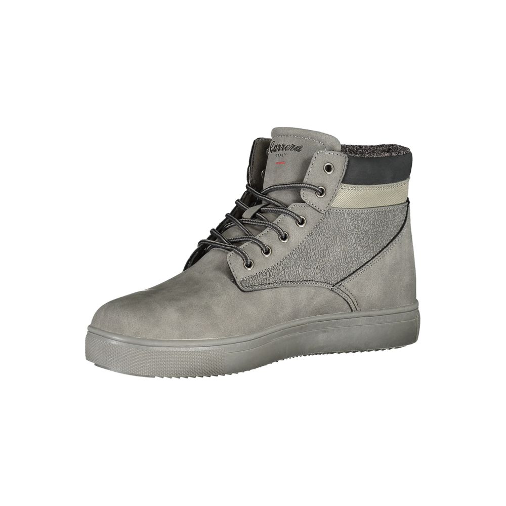 Grigio Poliuretano Men Ankle Boot