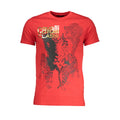 Red Cotton Men T-Shirt