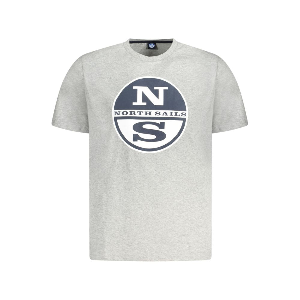 Grigio Cotton Mens T-Shirt
