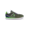 Green Polyester Men's Sneaker
