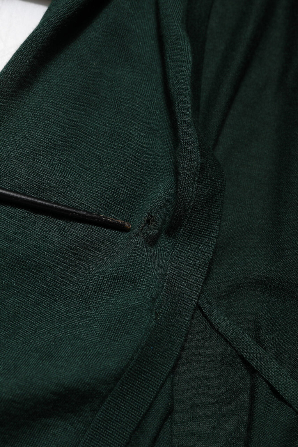 Dolce & Gabbana Dark Green Cashmere Silk Cardigan Sweater