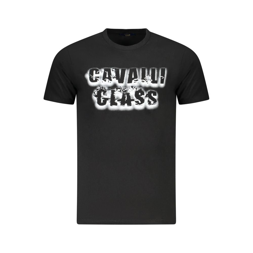 Black Cotton Mens T-Shirt